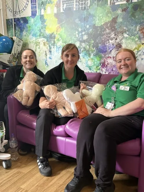 Dolls presented to St. George’s Hospital